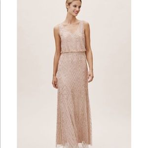 BHLDN Blaise blush gown